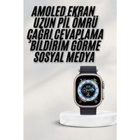 2025 Yeni Model Akıllı Saat Android Ve İos Uyumlu Çağrı Cevaplama