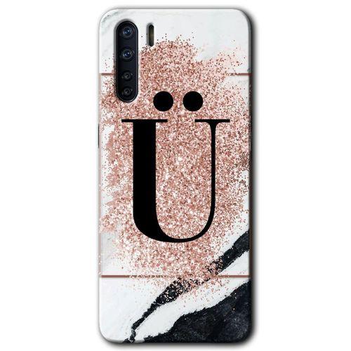 Oppo A91 Kılıf HD Baskılı Desen + Hayalet Cam Yandan Görünmez