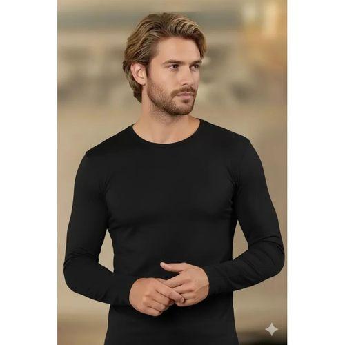 Şahinler Erkek  Likralı Uzun Kol O Yaka E070