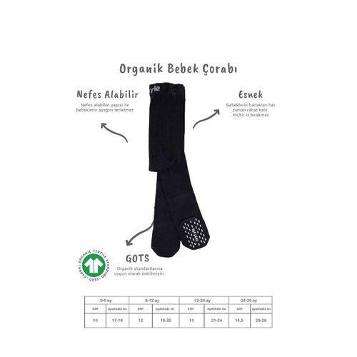 Bistyle Penye Kaymaz Külotlu Çorap 50109 Siyah