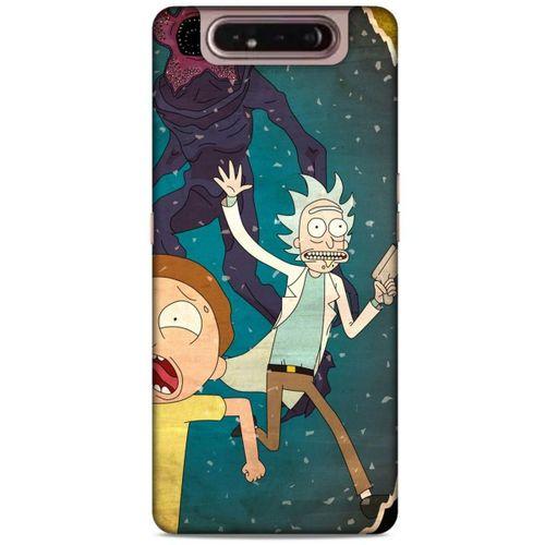 Samsung Galaxy A80 Uyumlu Kılıf Rick And Morty (27) Tasarımlı Kılıf Alternate-universe