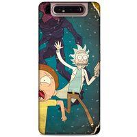 Samsung Galaxy A80 Uyumlu Kılıf Rick And Morty (27) Tasarımlı Kılıf Alternate-universe