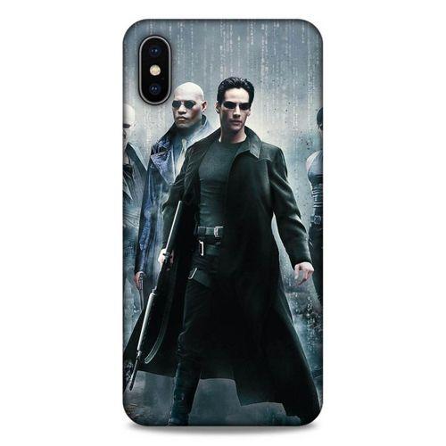 Lopard Apple iPhone XS Max Uyumlu Kılıf IMDB Film (15) Antişok Kılıf Matrix