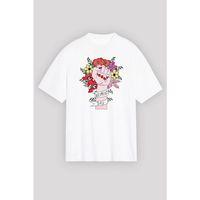8 Mart Dünya Kadınlar Günü İçin Özel Baskılı T-shirt - Beyaz
