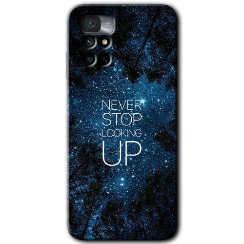 Xiaomi Redmi Note 11 4G HD Baskılı Kılıf + 9D Tam Ekran Koruyucu - Stars Wallpaper