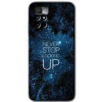 Xiaomi Redmi Note 11 4G HD Baskılı Kılıf + 9D Tam Ekran Koruyucu - Stars Wallpaper