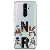 Xiaomi Redmi Note 8 Pro Kılıf Ankara Gezi Arka Kapak Koruma Desenli Full Koruyucu