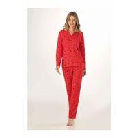 Eros Kadın Pijama Takımı Düğmeli 952