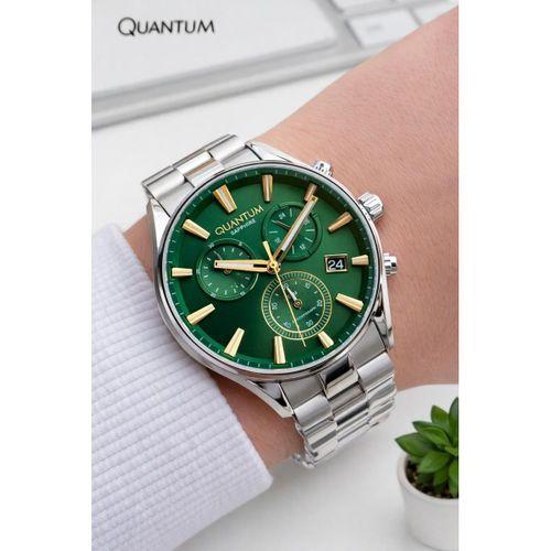 Quantum Sapphire Camlı İtalyan Bileklik Hediyeli 2 Yıl Garantili 10 Atm Erkek Kol Saati 1193.370