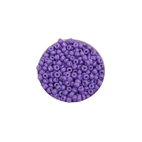 Dökme Cam Kum Boncuk (11/0) 2 mm - 60 Gram -  Eflatun - BNC055