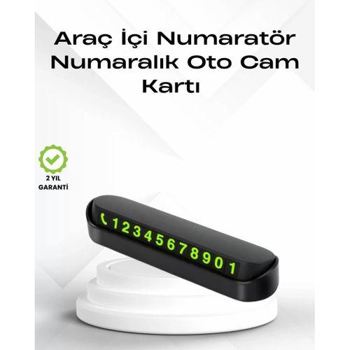 Fosforlu Işıltı İle Araç İçi Telefon Numaratörü – Güvenli Parkın Anahtarı