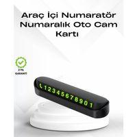 Fosforlu Işıltı İle Araç İçi Telefon Numaratörü – Güvenli Parkın Anahtarı