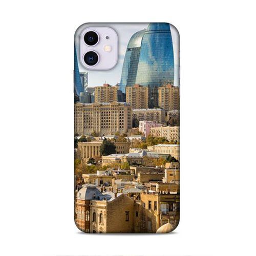 Apple Iphone 11 Uyumlu Kılıf Azarbaijan (31) TPU Kılıf Bakü Kuleler