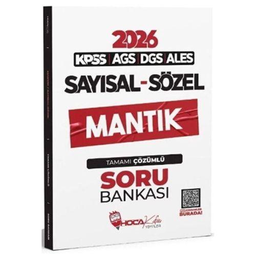 2026 KPSS MEB AGS DGS ALES Sayısal Sözel Mantık Soru Bankası Hoca Kafası