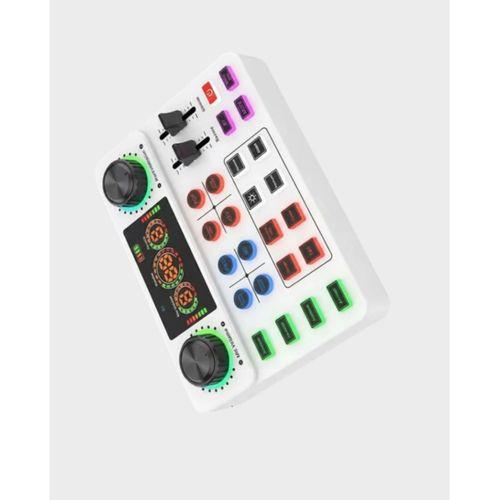 Çok Efektli Canlı Yayın Ses Mikseri Usb Ve Kablosuz Uyumlu