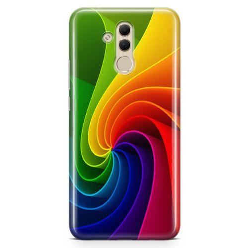 Huawei Mate 20 Lite Kılıf Rüzgar Gülü Arka Kapak Koruma Desenli Full Koruyucu