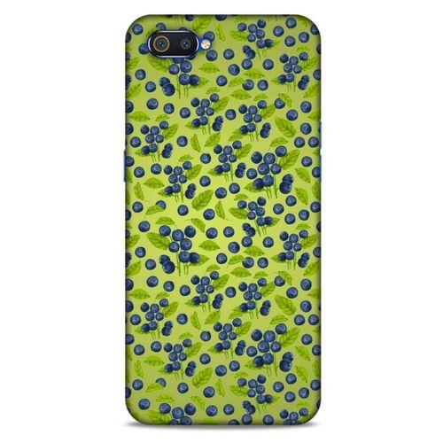 Frutix Blueberry 02 Oppo Realme C2 Kılıf Desenli Silikon