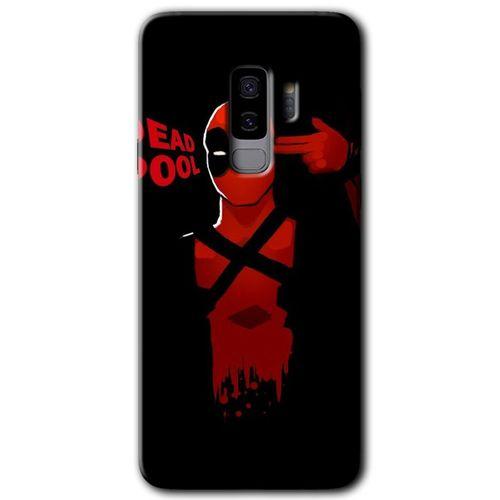 Samsung Galaxy S9 Plus HD Baskılı Kılıf + 9D Tam Ekran Koruyucu - DeadPool 4