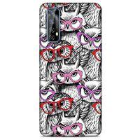 Baykuşlar (1) Desenli Silikon Kapak Telefon Kabı Huawei P Smart 2021 Kılıf