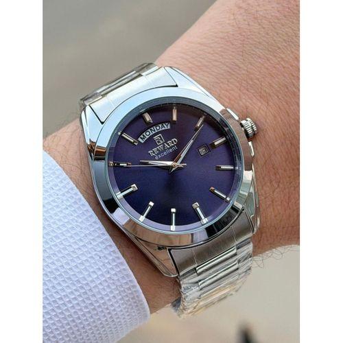 Reward Çelik Kordon 5 Atm Suya Dayanıklı Takvimli Kadran 2 Yıl Garantili Erkek Kol Saati FT.GL.M02.2