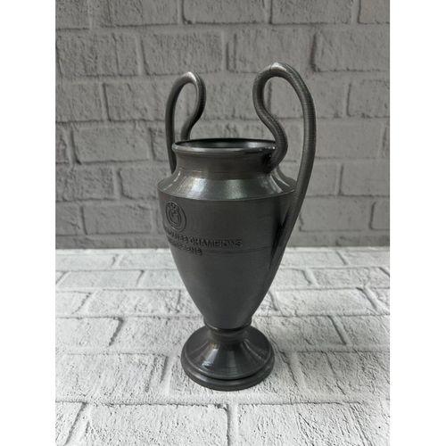 Füme Kupa 25cm Uefa Model Dekoratif Ödül Biblosu