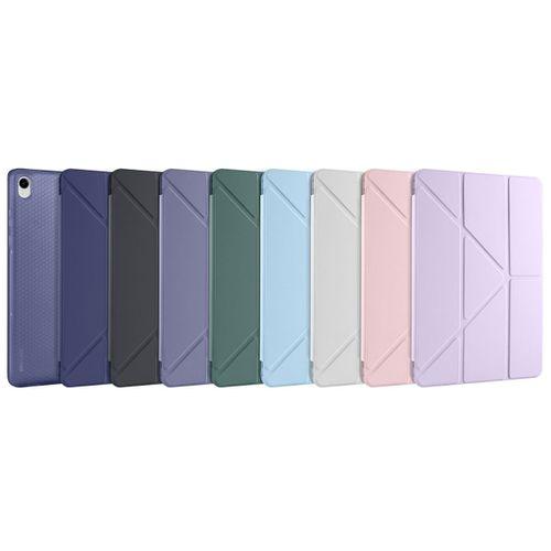 Galaxy Tab S11 Kılıf Zore Tri Folding Kalem Bölmeli Standlı Kılıf