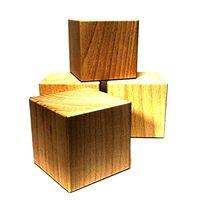 Ahşap Birim Küpleri Seti Küçük 4 Lü