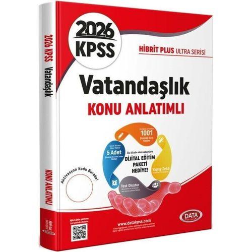 2026 KPSS Vatandaşlık Hibrit Plus Ultra Serisi Konu Anlatımlı Data Yayınları