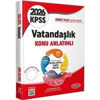 2026 KPSS Vatandaşlık Hibrit Plus Ultra Serisi Konu Anlatımlı Data Yayınları