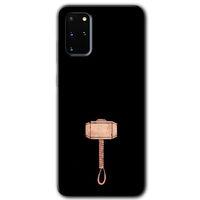 Samsung Galaxy S20 Plus HD Baskılı Kılıf + 9D Tam Ekran Koruyucu - Thor Çekiç
