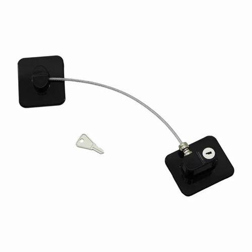 Siyah Plaka Halatlı Emniyet Kilidi