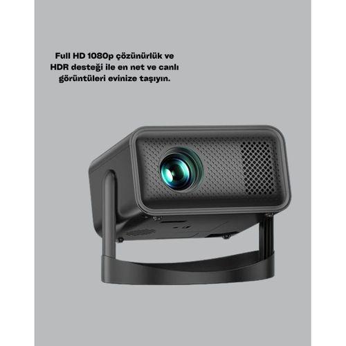 Dahili Hoparlörlü Ve Uzun Ömürlü Led Lambalı Akıllı Projektör