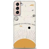 Samsung Galaxy S21 Plus Kılıf HD Baskılı Kılıf - Evren + Tam Ekran Koruyucu