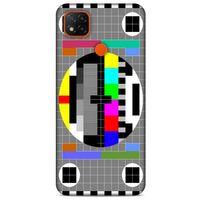 Retro (24) Desen Darbe Emici Kılıf Renkli Xiaomi Redmi 9C Kılıf