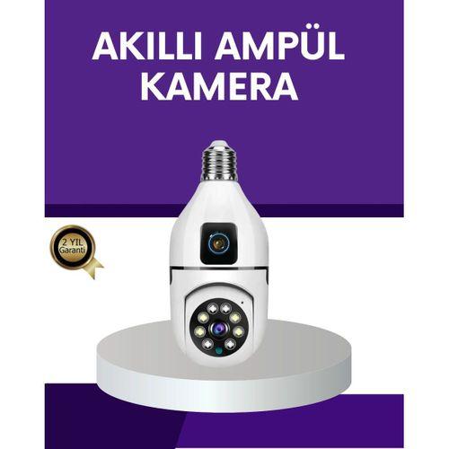 1080p Wifi Ampul Güvenlik Kamerası – Gece Görüş & Uzaktan Erişim