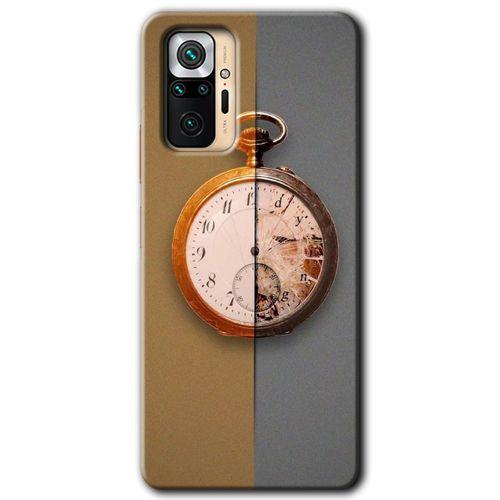 Potkal Hediye Fabrikası Xiaomi Redmi Note 10 Pro Kılıf HD Desen Baskılı Arka Kapak - Clocks Artwork
