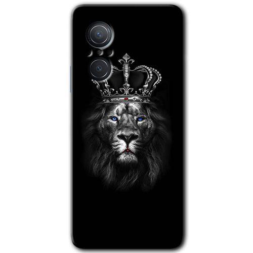 Potkal Hediye Fabrikası Huawei Nova 9 SE Kılıf HD Desen Baskılı Arka Kapak - King Lion