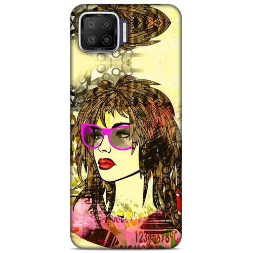 Lopard Oppo A73 Uyumlu Kılıf Sürreal Yüzler ♀ (18) Telefon Kılıfları Desenli