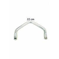 Gizli Metal Çanta Bursu – 22 cm - Metal Çanta Aparatı Çanta Aksesuarı