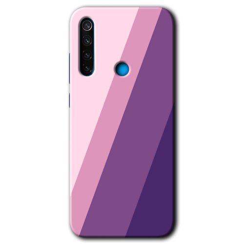 BeRa Aksesuar Xiaomi Redmi Note 8 Kılıf Baskılı Kapak - Oblique +Tam Kaplayan Mat Seramik