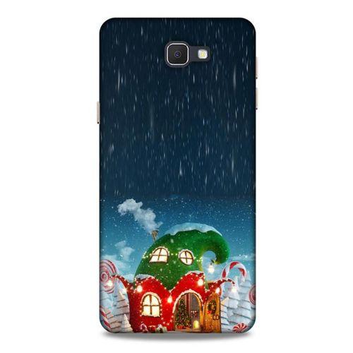 Samsung Galaxy J7 Prime Kılıf Snowix (7) Telefon Kılıfı Koyu Yeşil