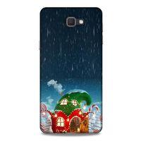 Samsung Galaxy J7 Prime Kılıf Snowix (7) Telefon Kılıfı Koyu Yeşil