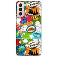 Lopard Samsung Galaxy S21 Plus Uyumlu Kılıf Cartoon (4) Koruma Kılıfı