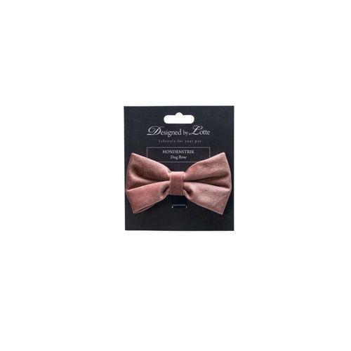 Beeztees DBL Köpek Papyonu, Kadife, Pembe, 12cm