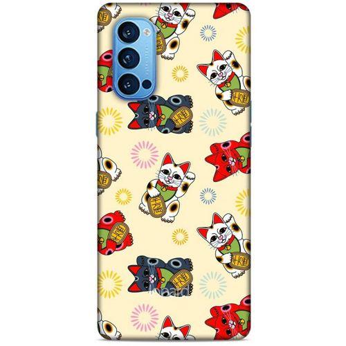 Oppo Reno 4 Pro Kılıf Japonya (19) Kılıfları Japon Kedileri