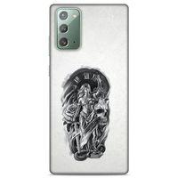 Lopard Samsung Galaxy Note 20 Uyumlu Kılıf Tattoo's (44) Tough Armor Kılıf Terazi