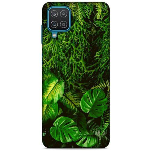 Lopard Samsung Galaxy A12 Uyumlu Kılıf Bahar (5) Koruma Kabı Yapraklar