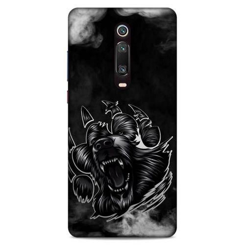 Lopard Xiaomi Redmi K20 Uyumlu Kılıf Tattoo's (19) Kılıfları Siyah