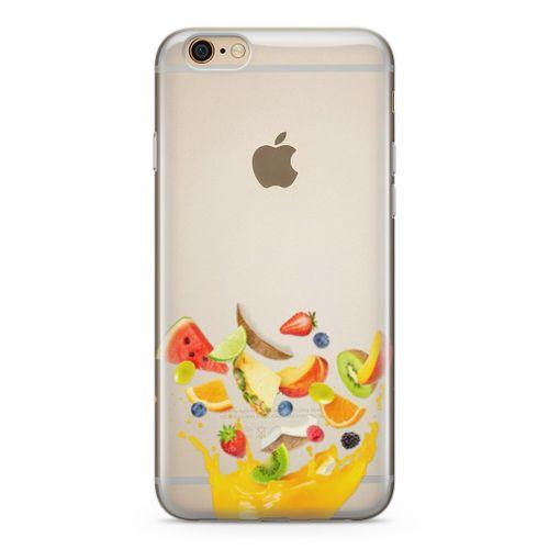 Apple iPhone 6 6s Kılıf Katı Meyve Sıkacağı Arka Kapak Koruma Desenli Full Koruyucu