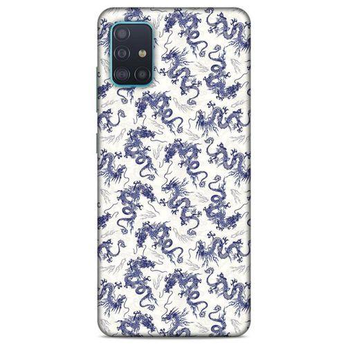 Samsung Galaxy A51 Kılıf Japonya (30) Silicone Case Japonya Ejderha Efsanesi